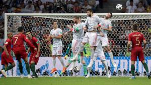 Rusia 2018: España y Portugal empatan a 3 goles