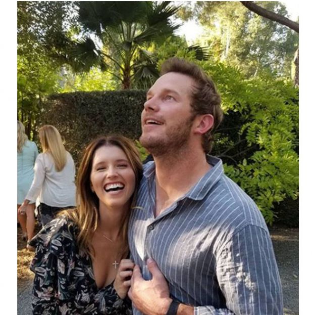 Chris Pratt y Katherine Schwarzenegger.