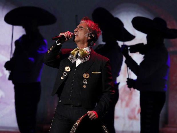 En la imagen, el cantante mexicano Alejandro Fernández. 