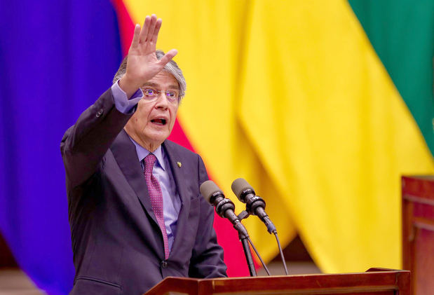 El presidente de Ecuador, Guillermo Lasso, en una fotografía de archivo.