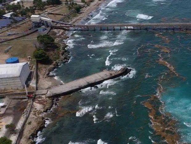 Imagen Aérea AES Dominicana-Itabo-Sargazo.