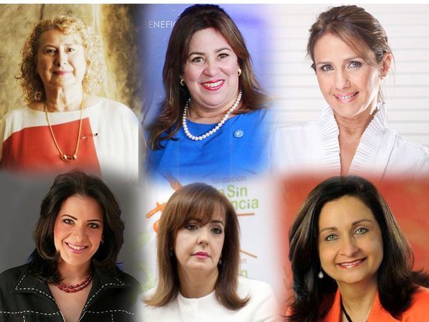 Rosario Bonarelli, Jacqueline Herrera, Liselotte Baiges, Saraida De Marchena, Yanira Fondeur, Soraya Lara.