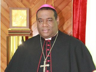 Jesús Castro Marte, obispo auxiliar de la arquidiócesis de Santo Domingo, rector de la Universidad Católica Santo Domingo y vicario episcopal de Santo Domingo Norte.