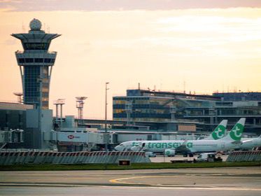 Aeropuerto de Parí­s Orly. 