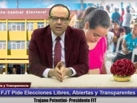 FJT pide elecciones libres, abiertas y transparentes.