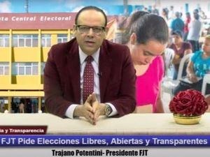 FJT pide a JCE garantizar elecciones libres, participativas y transparentes