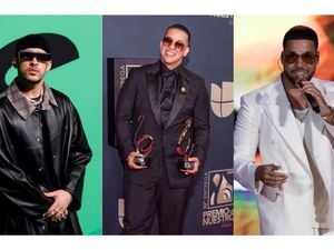 Bad Bunny, Romeo Santos y Daddy Yankee reciben los premios latinos de ASCAP