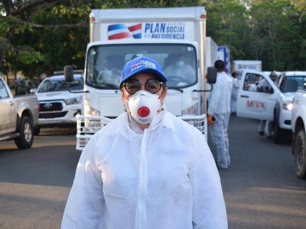 directora del Plan de Asistencia Social de la Presidencia, PASP, Iris Guaba.