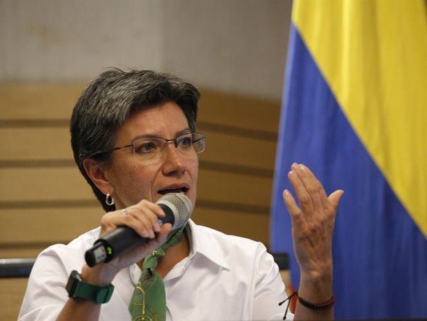 En la imagen, la alcaldesa de Bogotá, Claudia López, quien postulará a la capital colombiana como sede de los XX Juegos Panamericanos y los VIII Juegos Parapanamericanos.