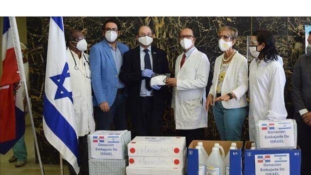 La Embajada de Israel donó insumos médicos a Hospital de Puerto Plata. 
