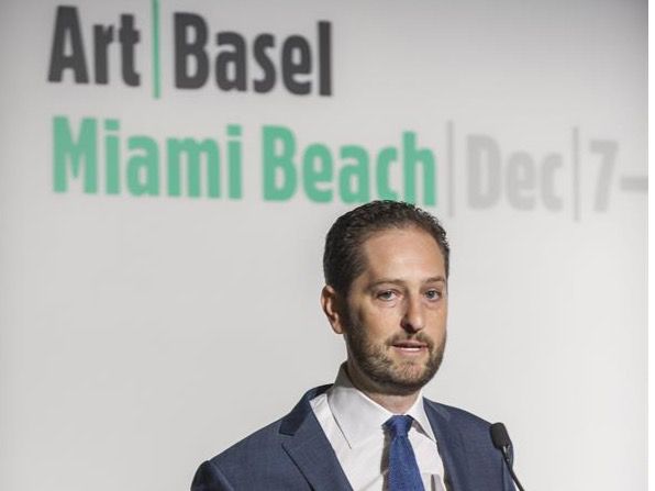 El director para América de Art Basel, Noah Horowitz.