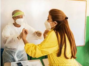 El operativo se efectuó en la Escuela Básica Las Cañitas.