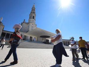 Santuario de Fátima en Portugal.