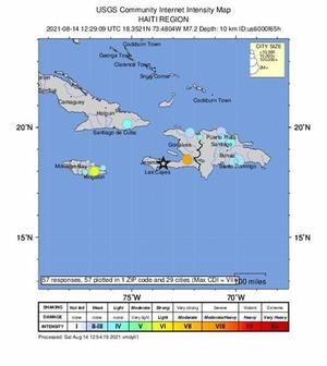 Reportan varios heridos y da&#241;os a infraestructura en Hait&#237; tras fuerte sismo