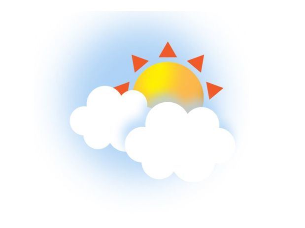 Temperaturas calurosas, poca nubosidad y sol en gran parte del país