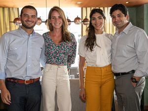 Fernando Villanueva, Gabriela Oller, Daniela Cruz y Horacio Read.