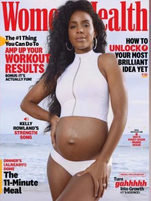 Kelly en la portada de Woman´s Helth.