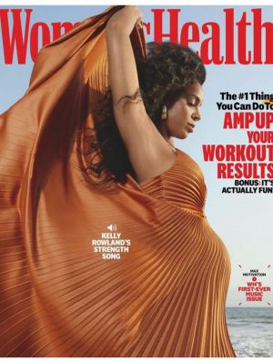 Kelly en la portada de Woman´s Helth.