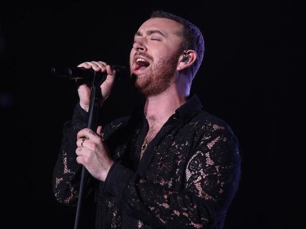 En la imagen, el cantante británico Sam Smith.