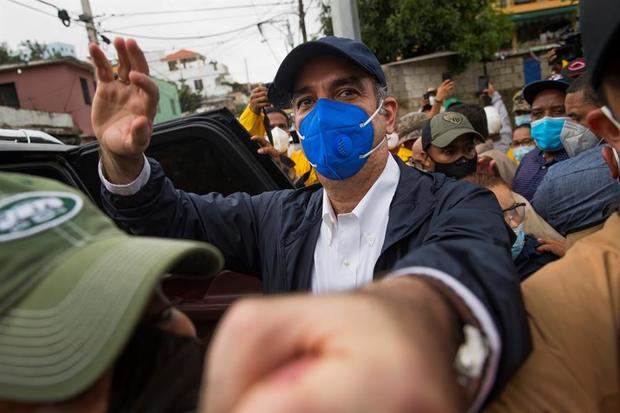 El presidente dominicano, Luis Abinader.