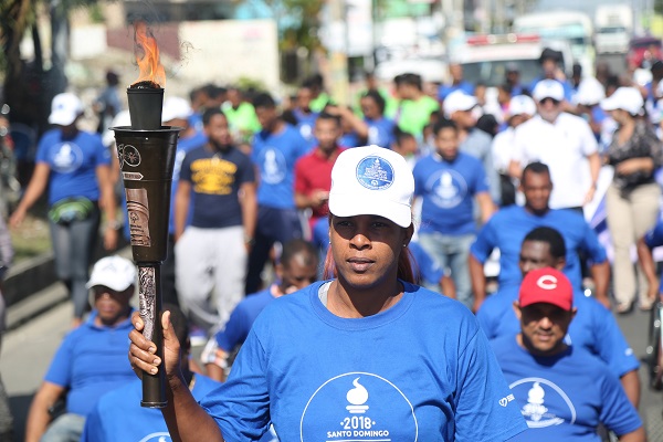 Recorrido de la antorcha