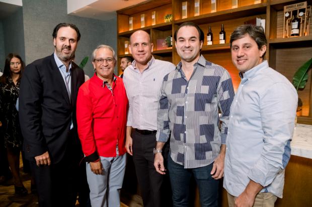 Ramsés Atallah, Félix Olivo, Franklin Mieses, Khalil Haché y Raymond Marcelino.