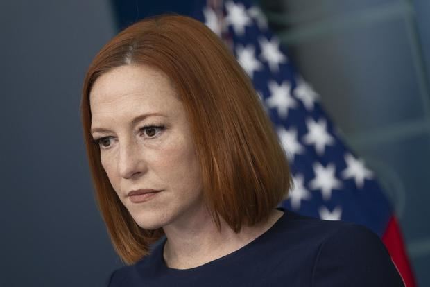 Fotografía de archivo de la portavoz de la Casa Blanca, Jen Psaki.