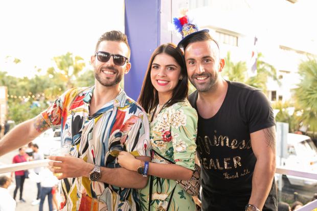 Luis Carranza, Paola Paredes y Antonio Díaz.j