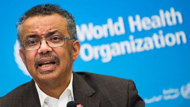 Director general de la Organización Mundial de la Salud, OMS, Tedros Adhanom Ghebreyesus.
