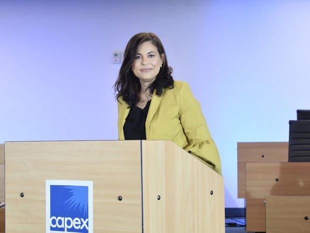 Cayra Bencosme, directora ejecutiva de Capex.