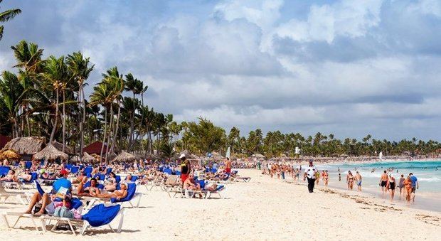 Turistas en Punta Cana.