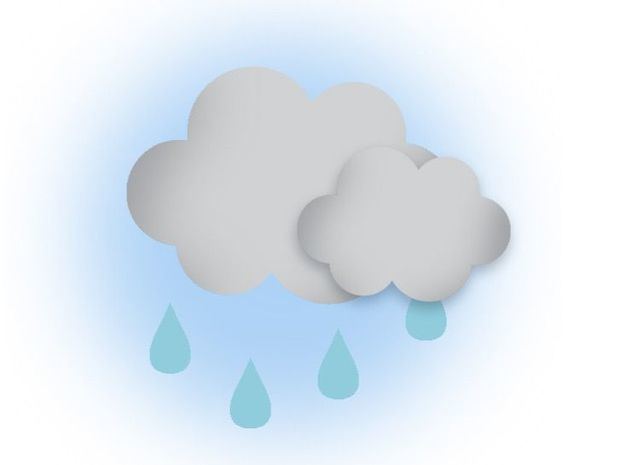 Ambiente fresco y lluvias débiles por sistema frontal