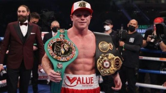 Boxeador mexicano Saúl ‘Canelo’ Álvarez.