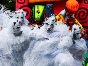 Carnaval de Negros y Blancos, en Pasto, Nariño, Colombia.