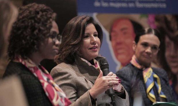 La vicepresidenta de la República Dominicana, Margarita Cedeño de Fernández. 