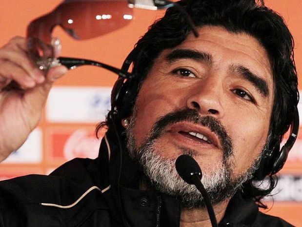 Diego Armando Maradona.