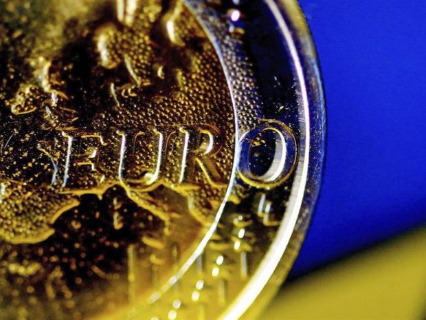 Detalle de una moneda de euro.