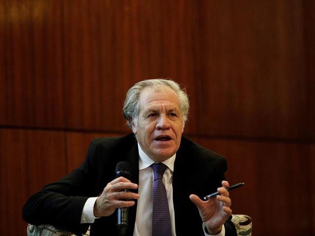 En la imagen, el secretario general de la Organización de Estados Americanos, OEA, Luis Almagro.