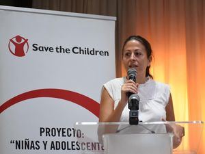 Alba Rodríguez, directora ejecutiva de Save the Children República Dominicana.