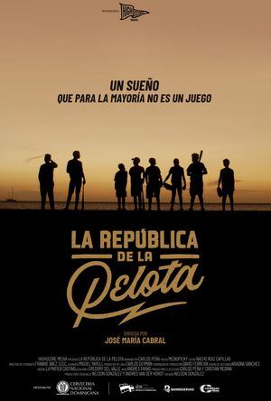Cartel de La República de la Pelota.
