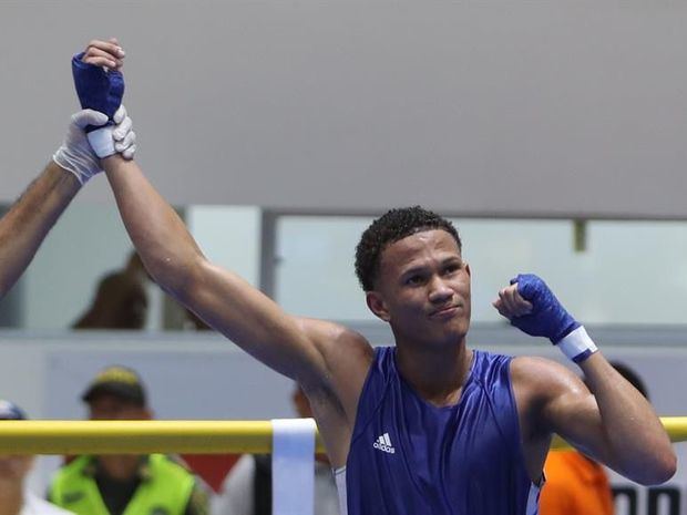 El boxeador dominicano Leonel De los Santos.