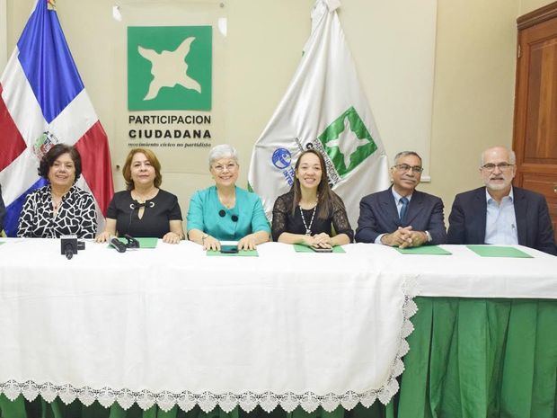 Integrantes del Consejo Nacional de Participación Ciudadana.