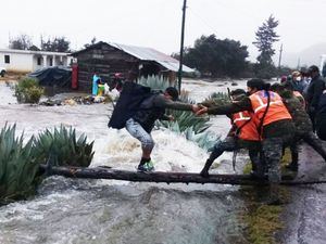 Más de 600 personas evacuadas y 132 casas afectadas a causa de las lluvias