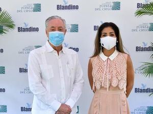 Funeraria Blandino da primer picazo para instalar sus capillas en parque cementerio Puerta Del Cielo