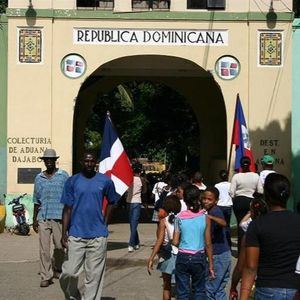 Frontera dominico haitiana.