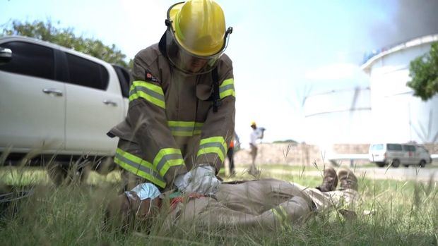 Asociación de Empresas de Haina y Refidomsa realizan con éxito simulacro de emergencia