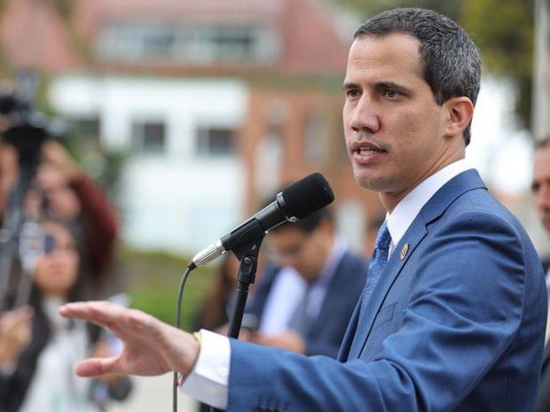 En la imagen, el líder opositor de Venezuela Juan Guaidó.