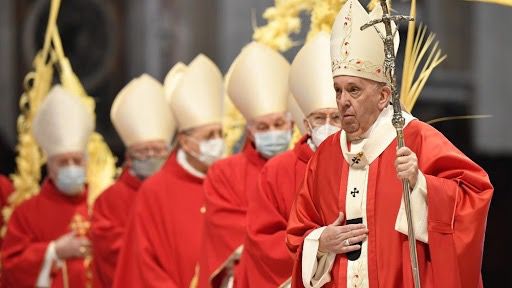 En la Misa del Domingo de Ramos, el Papa describe cuál es la grandeza de la vida.