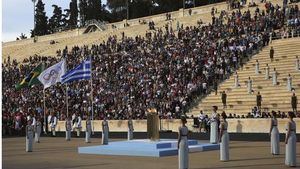 El silencio marca en Atenas los 125 años de las primeras Olimpiadas modernas