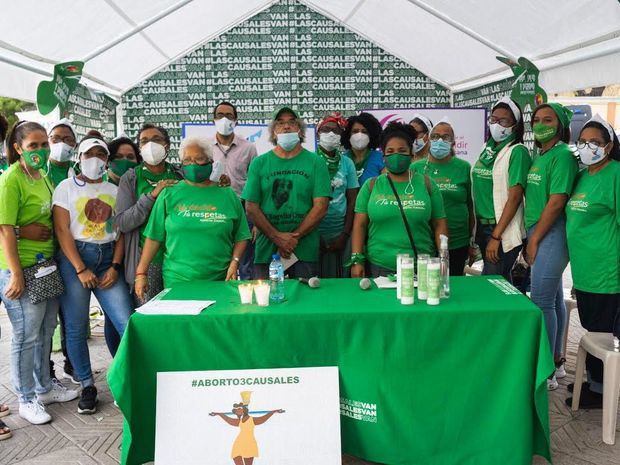 Grupo de activistas en contra de las 3 causales.